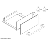 Схема №1 HW290760 с изображением Панель для электропечи Siemens 00478359