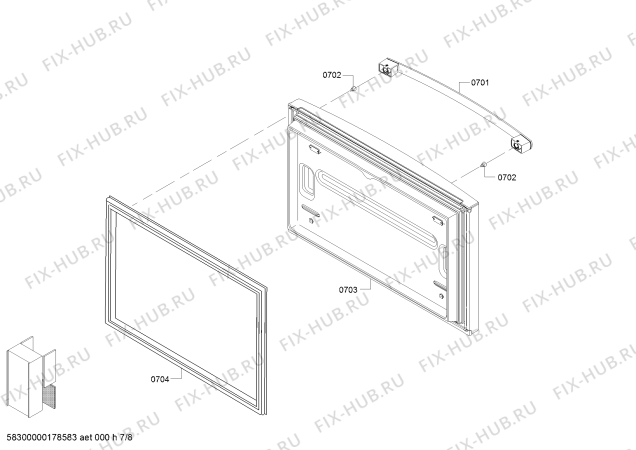 Схема №3 B22CT80SNP с изображением Винт для холодильника Bosch 00631792