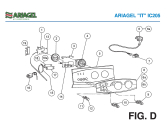 Схема №1 IC 165M с изображением Крышка для сплит-системы DELONGHI AG89249