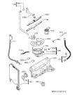Схема №2 F55513W0 с изображением Блок управления для электропосудомоечной машины Aeg 973911516178036