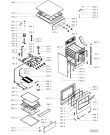 Схема №1 ACM 941 BL с изображением Обшивка для плиты (духовки) Whirlpool 481945358918