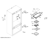 Схема №2 CIB30MIIR7 с изображением Выдвижной ящик для холодильника Bosch 00680293