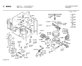 Схема №3 0730100628 SMS7110 с изображением Панель для электропосудомоечной машины Bosch 00116537