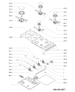Схема №1 AKL700WH4 (F091786) с изображением Инструкция по эксплуатации для духового шкафа Indesit C00358256