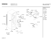 Схема №1 KS25V621 с изображением Дверь для холодильника Siemens 00219608