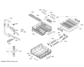 Схема №2 SMS58E32GB A+++ с изображением Передняя панель для посудомойки Bosch 00747458