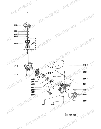 Схема №3 3CAP2782 AWM 901 с изображением Микропереключатель для стиралки Whirlpool 481928218694