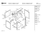 Схема №3 B1420W0 MEGA 4425 с изображением Панель управления для плиты (духовки) Bosch 00290357