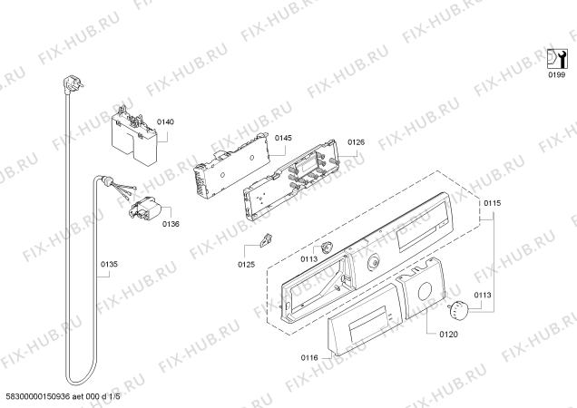 Схема №1 WM16S871DN IQ700 intelligent dosing system с изображением Крышка для стиралки Siemens 00654833