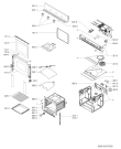 Схема №1 AKP 135/IX с изображением Панель для электропечи Whirlpool 481245248666