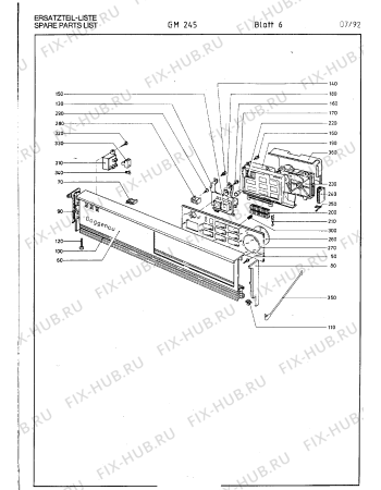 Схема №14 GM245160 с изображением Цоколь для электропосудомоечной машины Bosch 00099187
