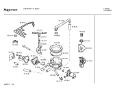 Схема №3 DRI100R с изображением Крышка для посудомойки Bosch 00288075