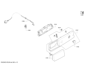 Схема №4 WTV74100AU с изображением Панель управления для сушильной машины Bosch 00675143