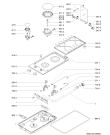 Схема №1 AKT 300/IX с изображением Втулка для плиты (духовки) Whirlpool 481244039628