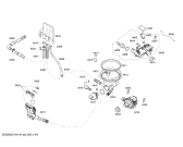 Схема №3 63012243312 Kenmore с изображением Рычаг для посудомоечной машины Bosch 00494876