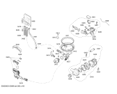 Схема №3 SHU42L02UC Bosch с изображением Панель управления для электропосудомоечной машины Bosch 00440796