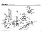 Схема №3 DTS6401 с изображением Фронтальное колено для посудомойки Bosch 00365157