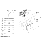 Схема №3 4TS860A с изображением Панель управления для стиралки Bosch 00449644
