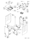 Схема №1 AWE 7100 с изображением Обшивка для стиралки Whirlpool 481245311151