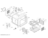 Схема №2 BOP240130 с изображением Модуль управления, запрограммированный для духового шкафа Bosch 00746952