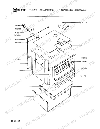 Схема №5 195305802 F-1037.53LRCSM с изображением Переключатель для плиты (духовки) Bosch 00053864