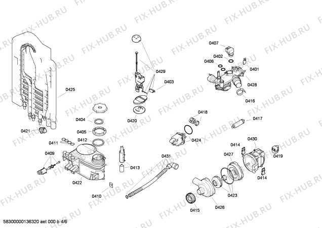 Схема №2 VVD25A04EU с изображением Столешница для посудомойки Bosch 00683264