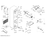 Схема №1 KG25F240 с изображением Дверь для холодильной камеры Siemens 00239519