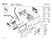 Схема №1 WM50400SN, SIWAMAT C12 с изображением Панель управления для стиральной машины Siemens 00299966