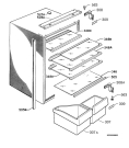 Схема №1 SK91045-5I с изображением Ящик (корзина) для холодильной камеры Electrolux 2247067248