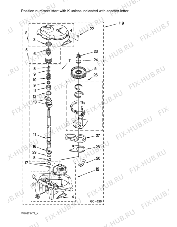 Схема №6 YMET3800TW2 с изображением Крышечка для стиралки Whirlpool 480113100391