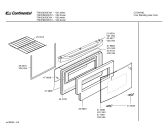 Схема №3 HSC14K24EH FOG P2 F/S I с изображением Блок подключения для плиты (духовки) Bosch 00188859