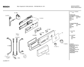 Схема №1 WFO2861FN Maxx aquanoon 1400 с изображением Вкладыш в панель для стиралки Bosch 00490397
