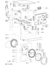 Схема №1 AWO/D 5951 с изображением Микромодуль для стиралки Whirlpool 481221470365