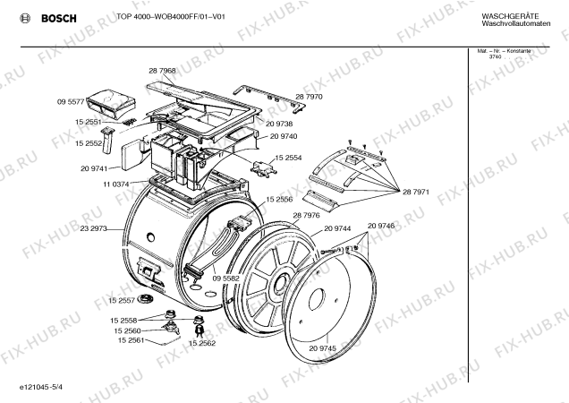 Схема №2 WP23000FF CLASSIC 2300 с изображением Магнитный клапан для стиралки Siemens 00095572