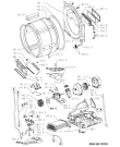Схема №1 TRKK 6620/2 с изображением Декоративная панель для сушильной машины Whirlpool 481245214559