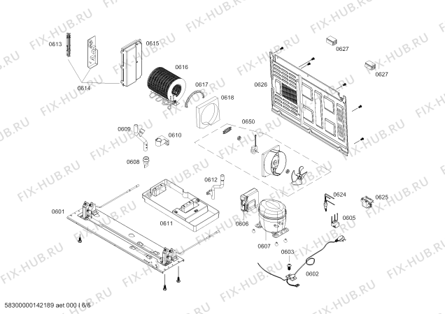 Схема №2 KAN62V42TI с изображением Дверь для холодильника Bosch 00711636