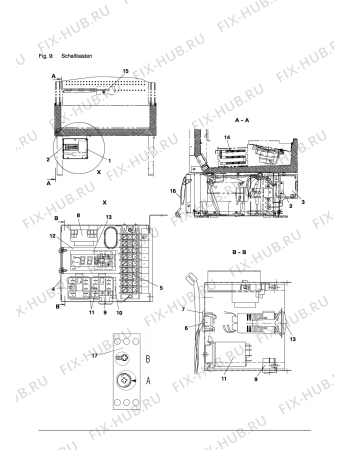 Взрыв-схема холодильника Carrier PRESENTER06XX - Схема узла Control 113