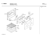 Схема №1 HBE620D с изображением Крышка для электропечи Bosch 00278410