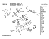 Схема №2 WM40030 SIWAMAT PLUS 4003 с изображением Панель для стиральной машины Siemens 00285515