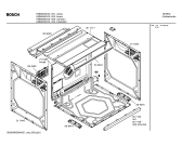 Схема №4 HEN4500 с изображением Крышка кнопки для плиты (духовки) Bosch 00168853