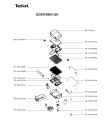 Схема №1 GC601B66/1QA с изображением Стекло для электрогриля Rowenta TS-01033470