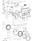 Схема №2 AWO/D 8007 с изображением Блок управления для стиралки Whirlpool 481221470697