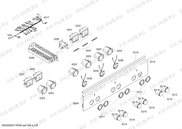 Схема №1 HA723220V с изображением Кабель для электропечи Bosch 00751912