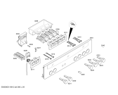 Схема №2 E1524A0 MEGA1524A с изображением Переключатель для духового шкафа Bosch 00644986