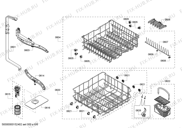 Схема №4 63013912010 Kenmore с изображением Кнопка для посудомоечной машины Bosch 00619814