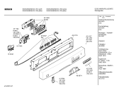 Схема №4 SGS43E08GB Exxcel auto option с изображением Набор кнопок для посудомоечной машины Bosch 00490611