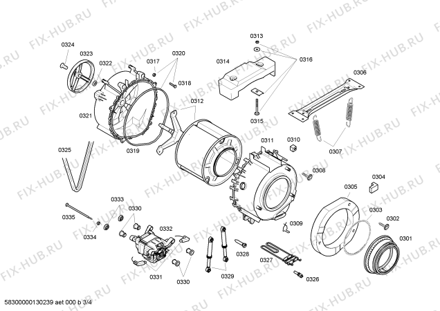 Схема №2 WM08G2R00W с изображением Панель управления для стиралки Siemens 00679465