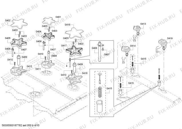 Схема №4 PRD48NCSGC с изображением Дюза для электропечи Bosch 00649113