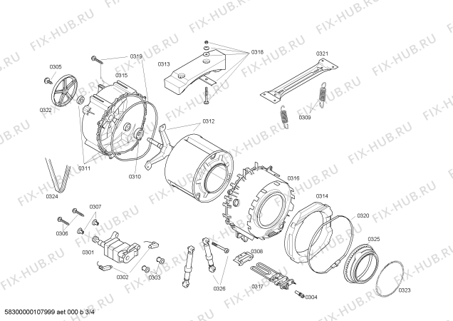 Схема №2 WFO2822NL Maxx с изображением Ручка для стиралки Bosch 00496299