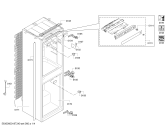 Схема №2 KI85VVF30G с изображением Дверь для холодильной камеры Siemens 00714603